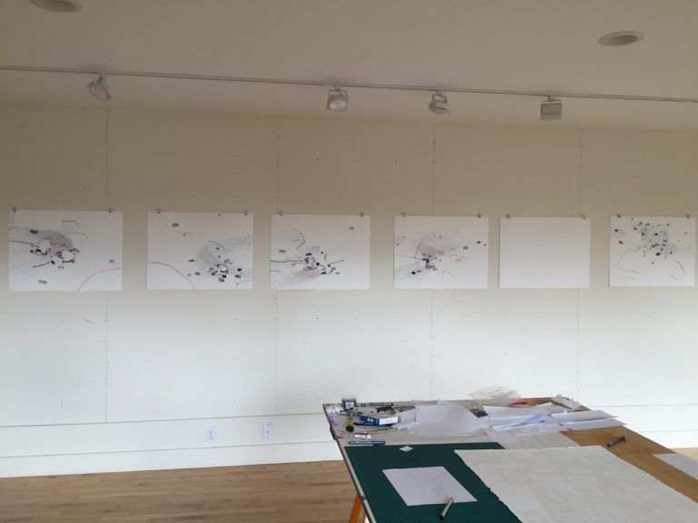 Monson Art, Maine artist residency 2019 Nelleke Beltjens