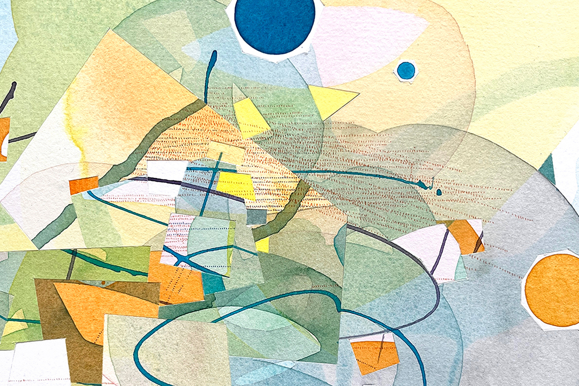 Shifting-Realities Drawing by Nelleke Beltjens