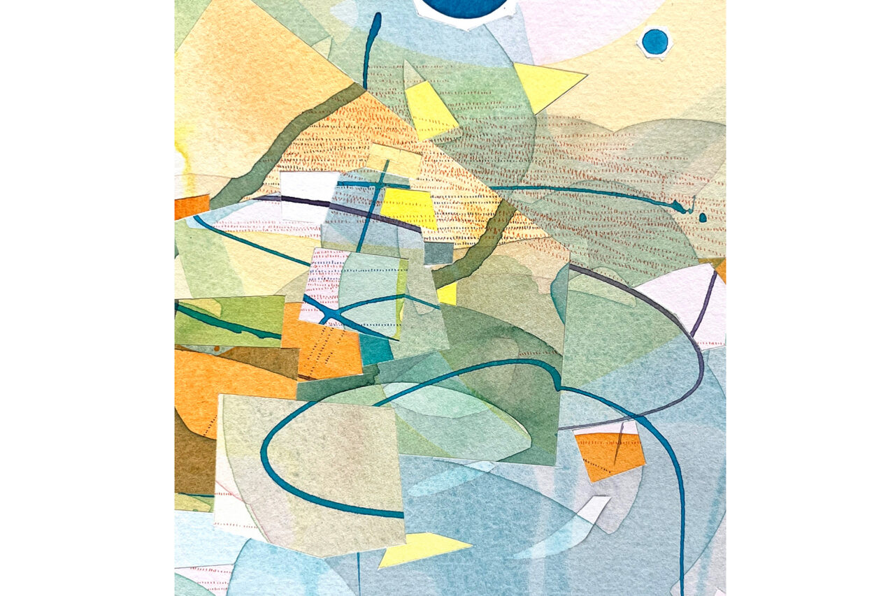 Shifting Realities Detail Drawing by Nelleke Beltjens