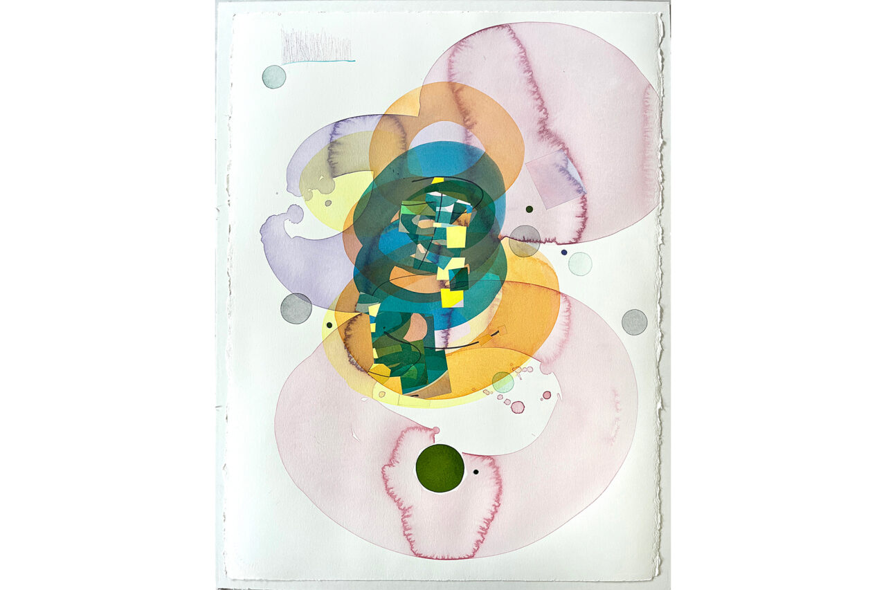 The Divine Play #1 Drawing by Nelleke Beltjens